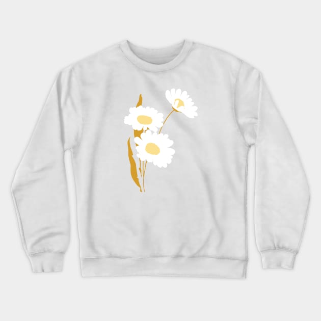 Daisies 2 Crewneck Sweatshirt by littlemoondance